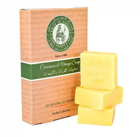 Lemon & Cinnamon Soap – (300g)